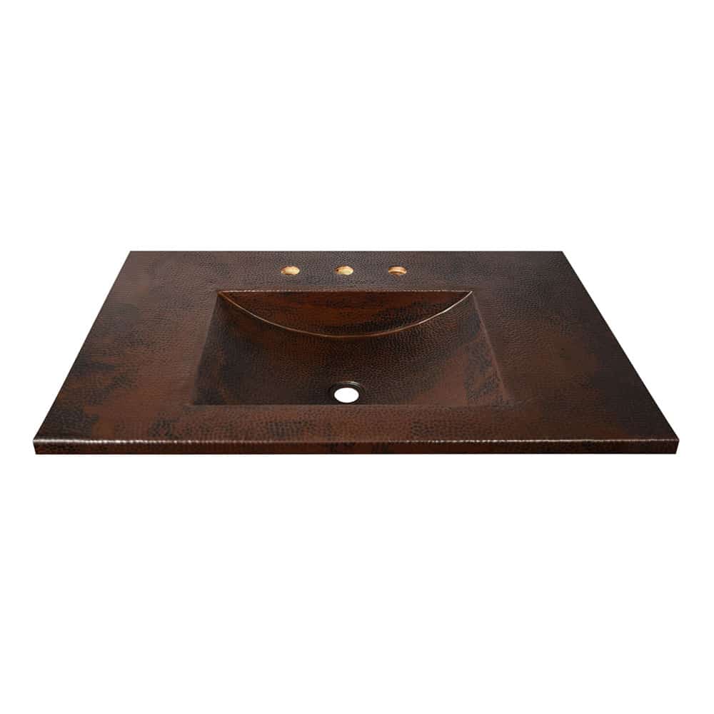 Integrated Bathroom Sinks and Countertops